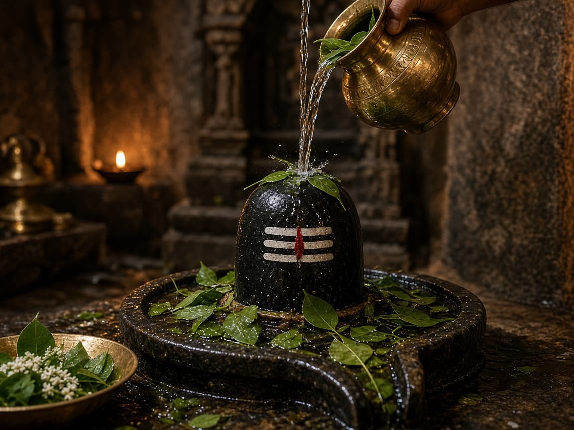 Rudrabhishek at Kashi Vishwanath
